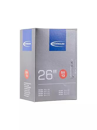 SCHWALBE | Cámara de bicicleta nº 13 SV40 (26") |